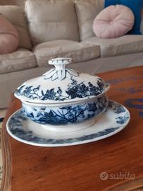 Antica salsiera pregiata porcellana francese 