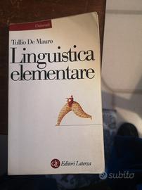 libro Linguistica elementare 