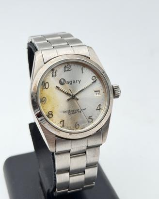 vagary quartz watch steel 36mm