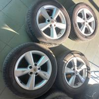 cerchi In Lega 17  con gomme Nissan Qashqai 