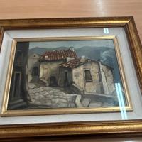 Dipinto olio si tela firmato