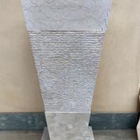 Lavandino in pietra per esterno