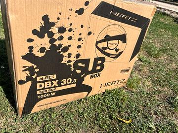 subwoofer hertz DBX 30.3 1000 WATT