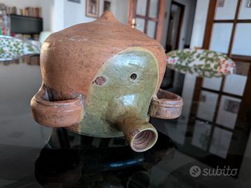 fiasco sardo antico in terracotta