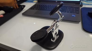 Caricatore wireless smartphone cuffie smartwatch