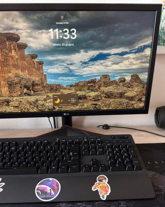 PC-Gaming GTX1660 Super + Monitor144 Hz - 16GB RAM