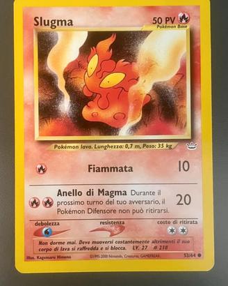 Slugma mazzo Neo Revelation