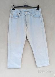 Jeans donna Levi's 501 vintage, tg 48 made in Usa 