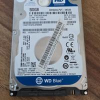 WD Blue 500GB 5400 Rpm – Sata 3Gb/s
