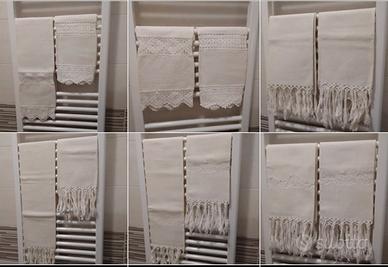 Tre set di asciugamani da bagno
