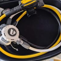 set erogatore scuba diving Apeks xl4 + Mares SXS