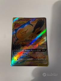 Carta pokemon (Eevee e Snorlax gx)