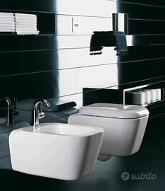 Wc e bidet serie Q3 pozzi ginori sospesi