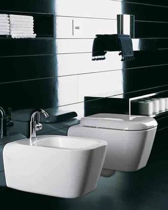 Wc e bidet serie Q3 pozzi ginori sospesi
