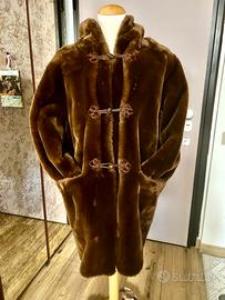 Cappotto pelliccia ecologica - Tg. 46/48XL