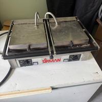 Piastra professionale scaldapanini  doppia SIRMAN