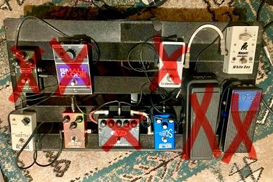 Pedaliera per chitarra