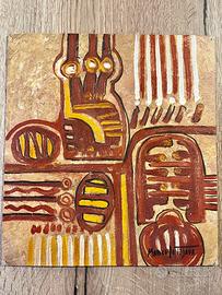 Dipinto ad olio su cartoncino 1