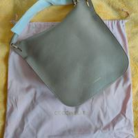 Borsa Coccinelle pelle grigio tortora