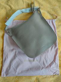 Borsa Coccinelle pelle grigio tortora