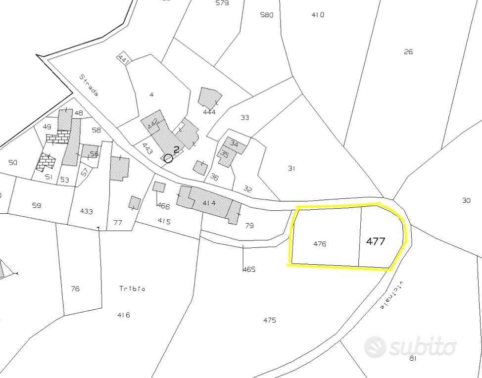 Terreno di 1170 m² a Gemmano - Vista 2