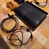 PS3 12 gb, 1 joystick, 8 giochi