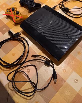 PS3 12 gb, 1 joystick, 8 giochi