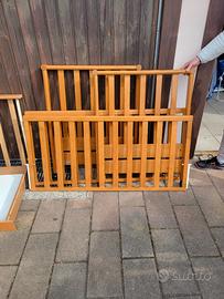 lettino in legno Foppa Pedretti