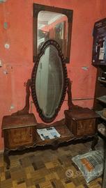 Petineuse stile barocco per trucco