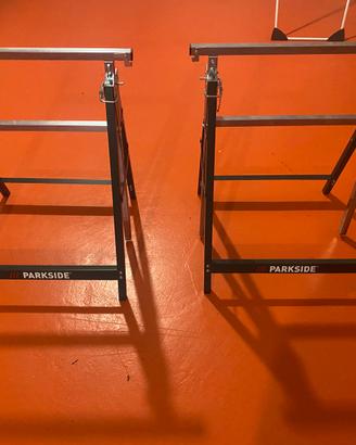 Cavalletti parkside + cavalletti legno