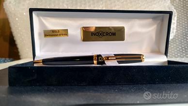 Placcata oro 23,6 KT. ROLLER INOXKROM funzionante