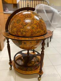 Mappamondo bar porta liquori 