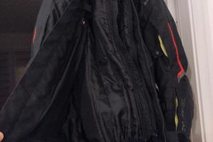 Giubbotto moto uomo alike overtrack mezza stagione