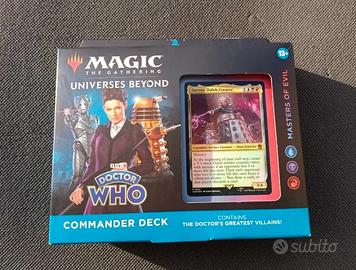 Magic Commander Deck "Masters of Evil" Who ENG