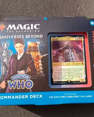 Magic Commander Deck "Masters of Evil" Who ENG
