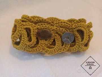 cinte realizzate ad uncinetto.