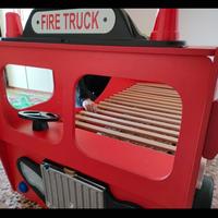 letto camion dei pompieri