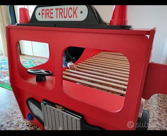 letto camion dei pompieri