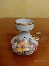 portacandela o portafiore in ceramica