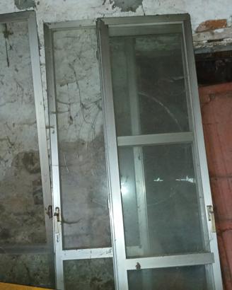 Porta aluminio veranda.