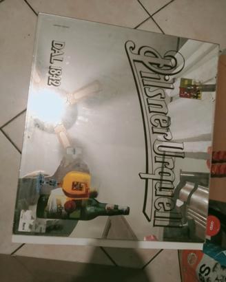 specchio vintage Pilsner Urquell 