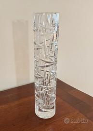 Vaso Cristallo di Boemia Finemente Lavorato