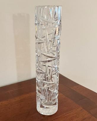 Vaso Cristallo di Boemia Finemente Lavorato