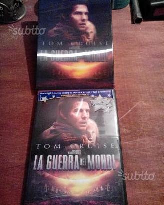 2 dvd 'la guerra dei mondi' con box ologramma