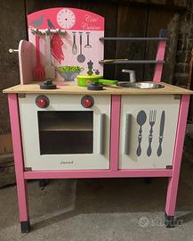 Cucina gioco in legno