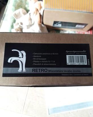rubinetteria da bagno nuova