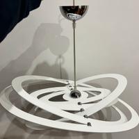 Lampadario a sospensione bianco “Saturno”