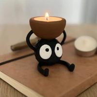 portacandela Susuwatari Fuliggine lampada led