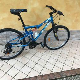 bici da 24 per Ragazzo ROCKRIDER Full Suspension