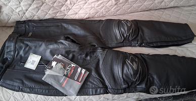 Pantaloni moto pelle Spyke Klon tg. 46D NUOVI con
